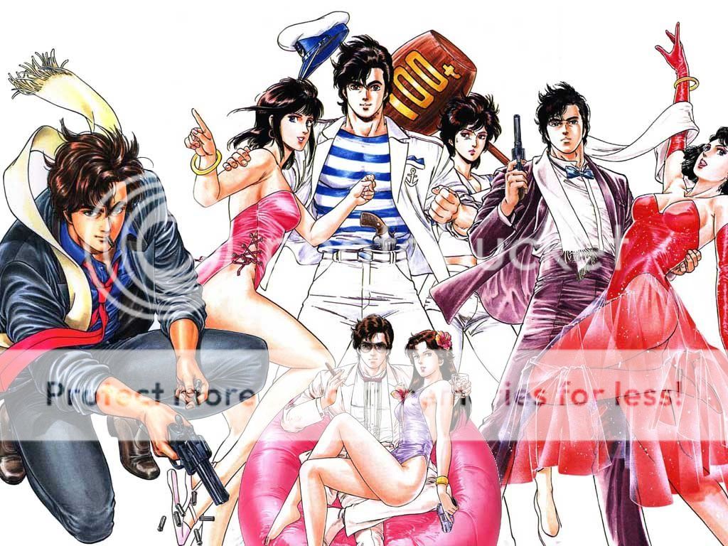 北条司代表作《城市猎人》扫图几张 - 米花美术馆 - 名侦探柯南事务所